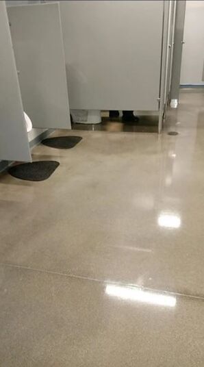 Before & After Floor Stripping & Waxing in Oswego, IL (2)